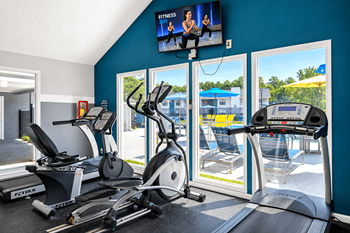 State-of-the-art fitness center
